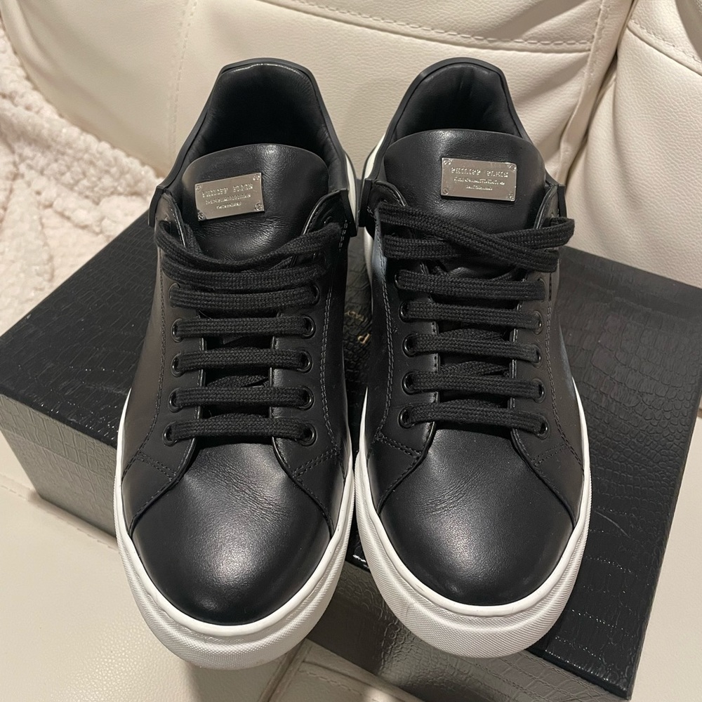 Philipp Plein Black & White Sneakers